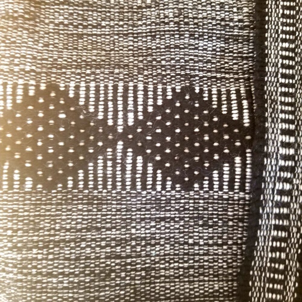 Woven Hippie Backpack with Zipper Pocket - Picture 6 of 6